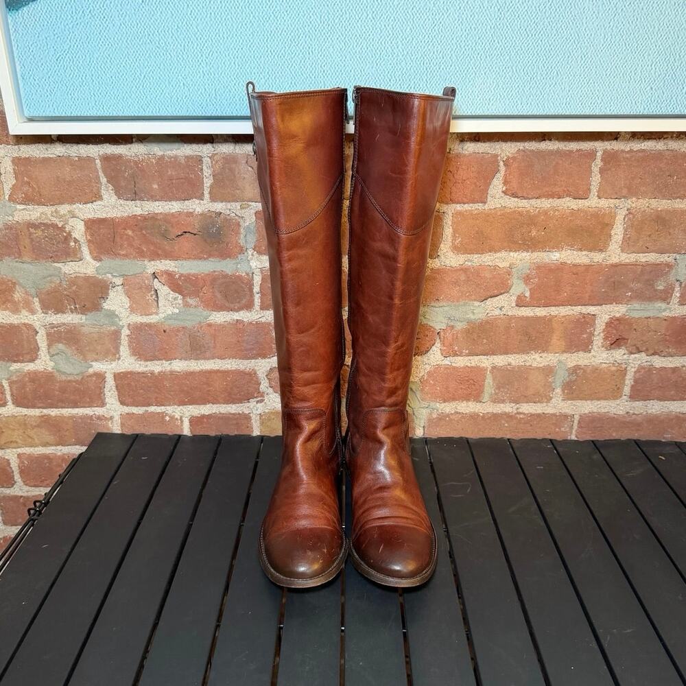 Frye Melissa Tab Tall Riding Boot - Picture 4 of 8